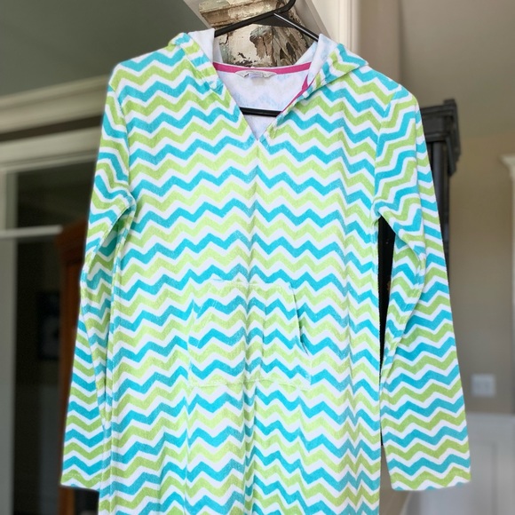 Girls Terry Cloth Bathing Suit Coverup 8/10 - Picture 2 of 5